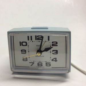Westclox VTG Dialite Electric Model 22286K Clock